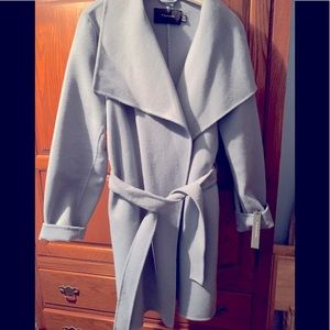 Tahari Ella Wrap Coat